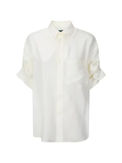 Jejia Buba Buttoned Shirt In White