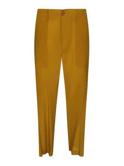 Jejia Camille Trousers In Marrone