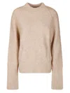 Jejia Carla Raglan-sleeve Jumper In Neutral