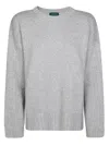 Jejia Carlo Maglia Girocollo Polsini In Gray