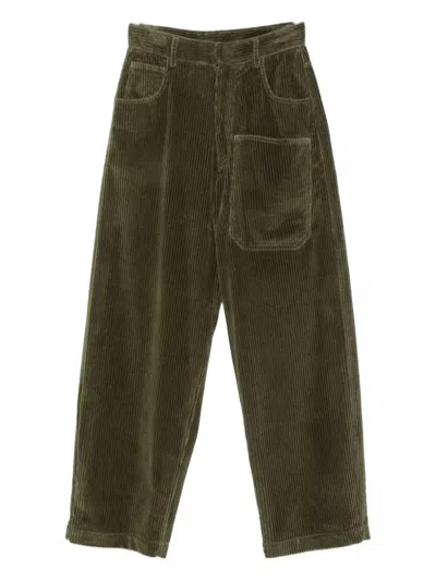 Jejia Corduroy Trousers In Green