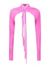 Jejia Sleeves 1 In Fuchsia