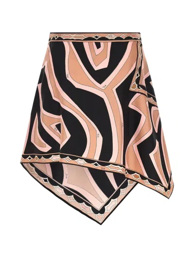 Jejia Giulio Silk Trousers In Pink