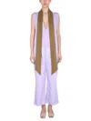 Jejia Lana Knitted Vest In Lilac