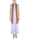 Jejia Lana Knitted Vest In Purple