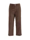 Shop Jejia Pants With Pockets In Brown