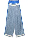 Jejia Patterned Trousers In Blue