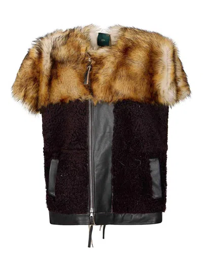 Jejia Tea Gilet In Multi