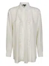 Jejia Therese Ruffled-trim Shirt In White