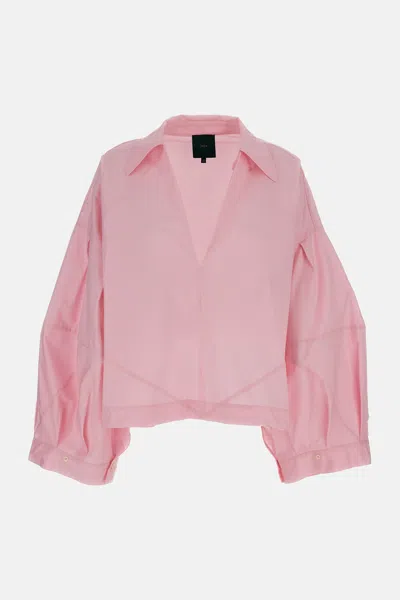 Jejia V Neck Shirt In Pink