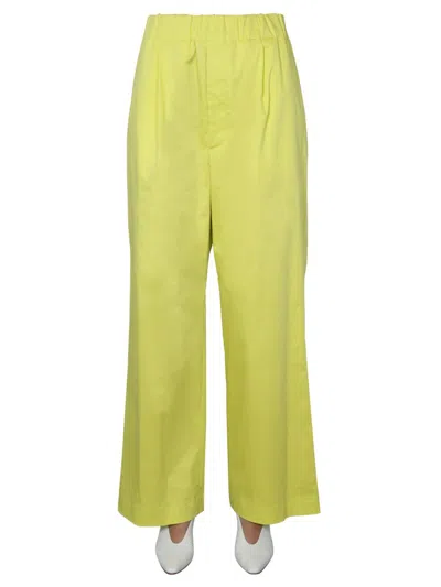 Jejia Wide Trousers In Yellow