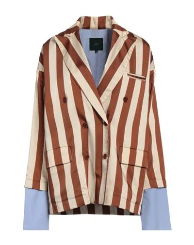 Jejia Suit Jackets In Brown