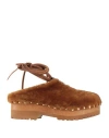 Jejia Woman Mules & Clogs Camel Size 11 Leather In Beige