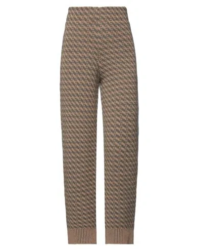 Jejia Woman Pants Beige Size 8 Virgin Wool, Viscose, Polyamide, Cashmere