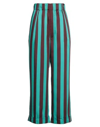 Jejia Woman Pants Emerald Green Size 6 Polyester, Cotton