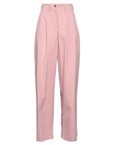 Jejia Woman Pants Magenta Size 8 Cotton