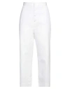 Jejia Woman Pants White Size 8 Cotton In White