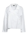 Jejia Woman Shirt White Size 8 Cotton In White