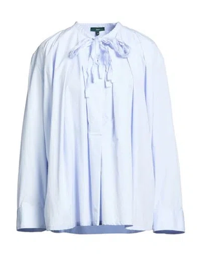 Jejia Woman Top Sky Blue Size 6 Cotton