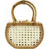 Jelavu Amelia Small Satchel Bag In Natural