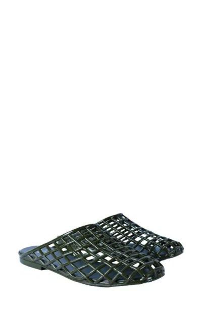 Jelavu Glimmy Jelly Mule In Green