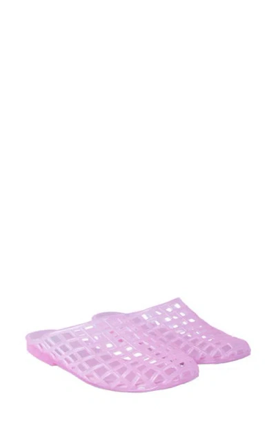 Jelavu Glimmy Jelly Mule In Pink