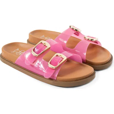 Jelavu Jelly Slide Sandal In Pink