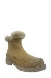 Jelavu Jenny Faux Fur Lined Whipstitch Boot In Brown