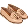 Jelavu Luna Leather Loafers In Neutral