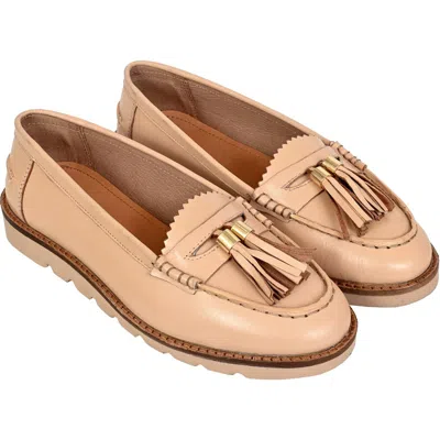 Jelavu Luna Leather Loafers In Neutral