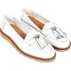 Jelavu Luna Leather Loafers In White