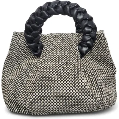 Jelavu Mathilda Woven Raffia & Leather Shoulder Bag