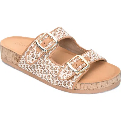 Jelavu Melina Buckle Sandal In Gold