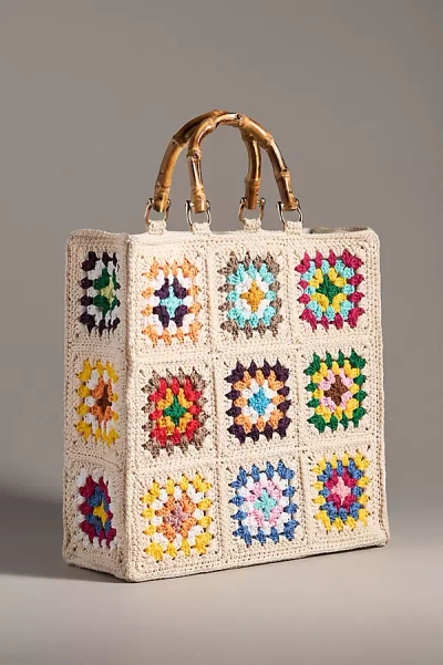 Jelavu Rainbow Calista Large Crochet Tote