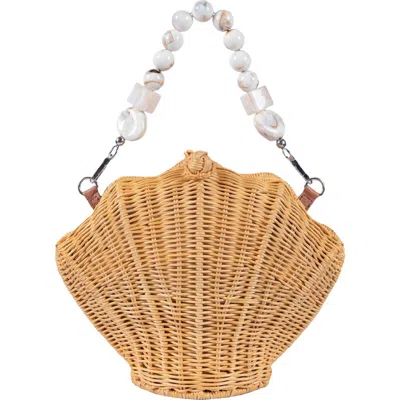 Jelavu Shellie Shell Basket Bag In Purple