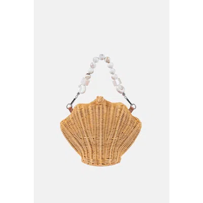 Jelavu Shelly Stone Crossbody Bag In Brown