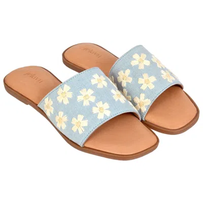 Jelavu Women's Blue Poppy - Daisy Sandals