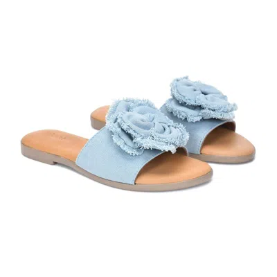 Jelavu Women's Blue Rosetta - Light Denim Sandals