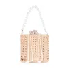 Jelavu Women's Brown Amalfi - Small Satchel - Natural Pearl In Brown