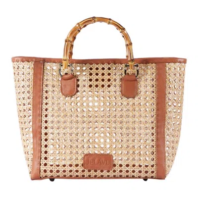Jelavu Women's Brown  - Bristoll Tan Medium Satchel Bag