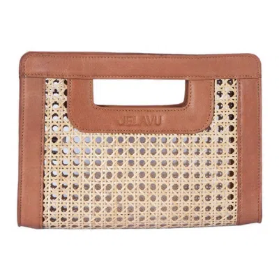 Jelavu Women's Brown  - Delmare Tan Clutch Bag