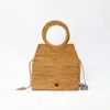 Jelavu Women's Neutrals  Monterey Rattan Satchel Bag In Brown