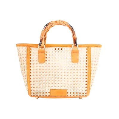 Jelavu Women's Gold  Bristol Medium Satchel Tan
