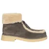 Jelavu Bari Lace Up Ankle Boots In Animal Print