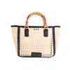 Jelavu Women's Black / Yellow / Orange Bristol Medium Satchel In Black