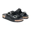Jelavu Melrose Braided Slide Sandal In Black