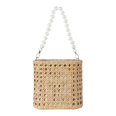 Jelavu Women's Neutrals  - Amalfee Pearl Crossbody Bag