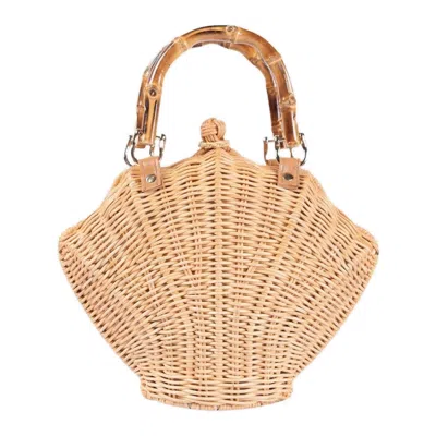 Jelavu Women's Neutrals  - Shelie Bamboo Crossbody Bag
