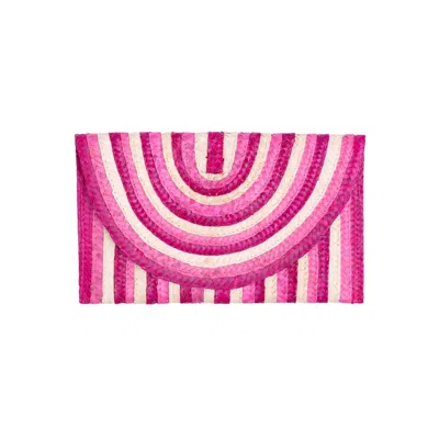 Jelavu Women's Pink / Purple Brooke - Small Clutch Pink In Pink/purple