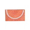 Jelavu Women's Yellow / Orange  Coco - Small Clutch Orange In Yellow/orange